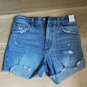 Abercrombie Cut Off Jean Shorts